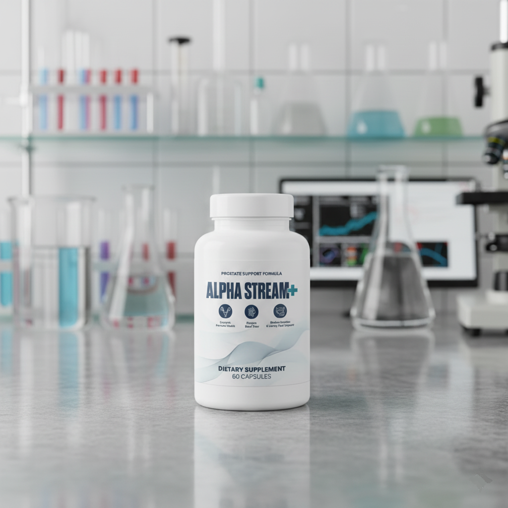 AlphaStream Plus Product Bottle